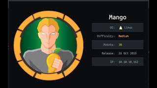 Hackthebox Mango Walkthrough