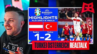 BESTES SPIEL der EM? 🥇 GamerBrother REALTALK über TÜRKEI - ÖSTERREICH 🇹🇷🇦🇹