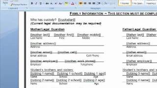 FormLizard Tutorial #1 - Preparing your documents for uploading into FormLizard