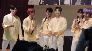 Snuper Blossom fansign last performance