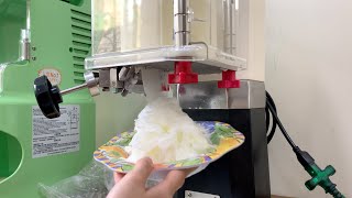 靠這台輕鬆做出完美雪花冰？就靠這台！ How to make snow ice?