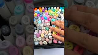 ✨ohuhu Unboxing | Most Awaited video 😍💕 #satisfying #unboxing #asmr #ohuhumarkers #ohuhu #markerpen