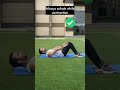 how to do half crunches 🤔 abs workout correction shorts katariafitness youtubeshorts