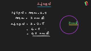 വൃത്തതിന്റെ ചുറ്റളവ് | ചോദ്യങ്ങൾ | Perimeter of a circle questions