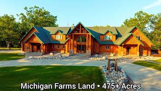 Michigan Land For Sale | 475+ Acres | Michigan Log Cabins | Michigan Real Estate For Sale | Ponds