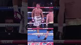 GGG shows respect to Canelo by not hitting him when he slipped #shorts