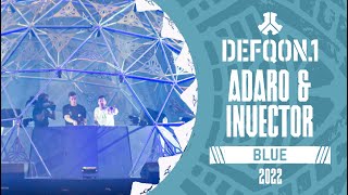 Adaro \u0026 Invector | Defqon.1 Weekend Festival 2022 | Saturday | BLUE