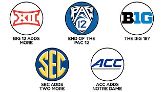 Every Conference REALIGNMENT Explained in 30 Minutes
