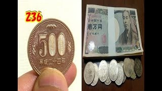 毎日500円玉貯金 236日目 （30万円貯金箱）今日の名言＆解説付き♪【ミセル部屋♪】