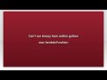 Can't run binary from within python aws lambda function