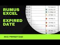Rumus Excel Expired Date