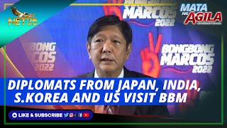 Diplomats from Japan, India, S. Korea, and US visit BBM