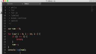 Javascript Tutorial Part #026 Labeled break and continue statements# PROACTIVE Tutorial