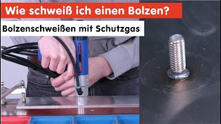 Hubzündungs Bolzenschweißen mit dem Kurzzeit Verfahren und Schutzgas - Arnhold Bolzenschweissen