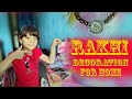 Rakhi decoration for home