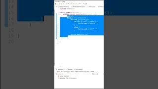 Z Shape Pattern Program in Java #coding #javapattern #learnwithme