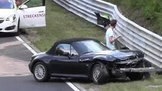 BMW Z3 M Frontal CRASH Nordschleife Unfall Nürburgring Touristenfahrten