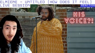 THE VOICE! | Elmiene - Untitled (How Does It Feel) | Live Session | REACTION