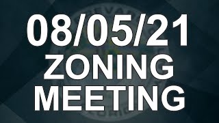 08/05/2021 - Brevard County Zoning Meeting