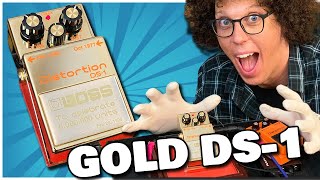 I PLAYED THE RAREST PEDAL IN THE WORLD - Boss DS 1 GOLD