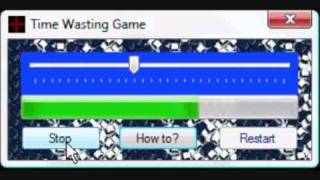 Visual Basic 2008 Time Wasting Game