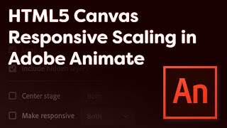 HTML5 Canvas Responsive Scaling in Adobe Animate