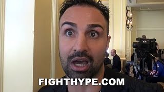 PAULIE MALIGNAGGI EXPOSES MCGREGOR'S SPARRING PARTNERS "WENT EASY ON HIM"; CHECKS TRAINER KAVANAGH