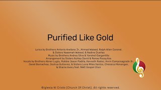 Purified Like Gold