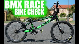 BMX RACE BIKE CHECK w/ Bodi Turner // Vlog_40