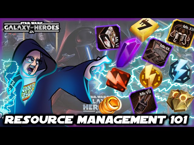 Resource Management 101 In Star Wars Galaxy Of Heroes Swgoh Tv