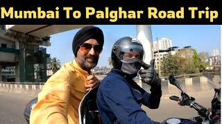 Mumbai To Palghar Road Trip On BMW GS 310 | NH 48 Updates | Highway Updates | Travel Vlog