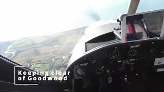 NPPL Microlight Pilot Licence - First solo navigation around the South Downs