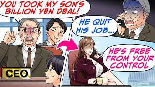 When the CEO's Son Snagged All My Credit and I Got the Boot, The Top Client…[RomCom Manga Dub]