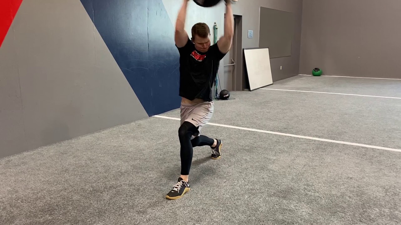 Split Stance Rotational Mb Slam Youtube