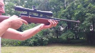 Chinese QB78 Deluxe / Smk XS78 Air Rifle with optical sight Leupold Mark4 3.5-10x40 - part 1