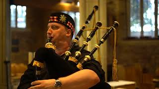 The Crags of Tumbledown Mountain Played on the Bagpipes