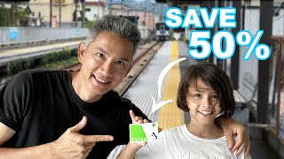 CHILD SUICA CARD: Save Money on Transportation in Japan for Kids 6-11
