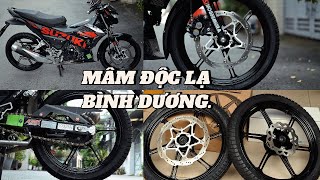 Độ mâm Excel Rim lên xe Suzuki Raider Sonic Excite |TTRACING