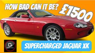 I bought a SUPERCHARGED Jaguar for just £1500!