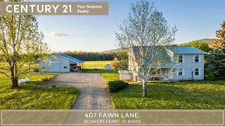 Move to your perfect North Idaho homestead on 11 acres! - 407 Fawn Ln, Bonners Ferry, ID 83805