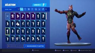 nouvelle etape de mon skin hybride avec 49 danses sur fortnite battle royale - pioche skin hybride fortnite