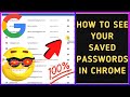 how to find saved passwords on chrome ? How to view saved passwords on chrome windows 10?