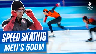 Speed Skating - Men's 500m | Full Replay | #Beijing2022