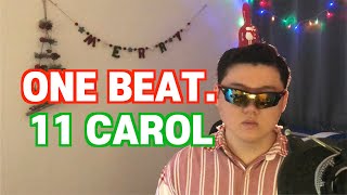 똑같은 반주에 캐롤 11곡 섞어서 부르기 | One Beat 11 Carol Cover | Mashup | Sing off