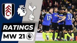 KANE SCORES AS SPURS GRAB CRUCIAL WIN OVER FULHAM | Fulham 0 - 1 Tottenham | Player Ratings