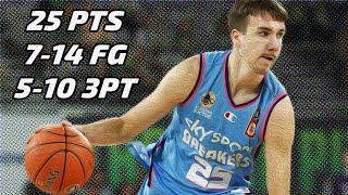 Hugo Besson vs Adelaide 36ers 12.12.21 | 25 pts (7-14 FG, 5-10 3pt, 6-7 FT), 5 Reb, 2 Ast, 1Stl, 2TO