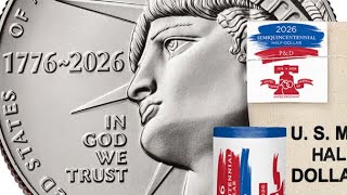 LIVESTREAM: 2026 Semiquincentennial - Enduring Liberty Half Dollar Drop 11:50 AM ET - 8:50 AM PT