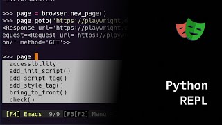 Playwright in Interactive Mode (REPL)