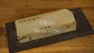 Testing Ohira Suita Natural Sharpening Stone (OS6) - Tosho Knife Arts