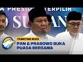 Jadi Presiden Terpilih, PAN & Prabowo Buka Puasa Bersama